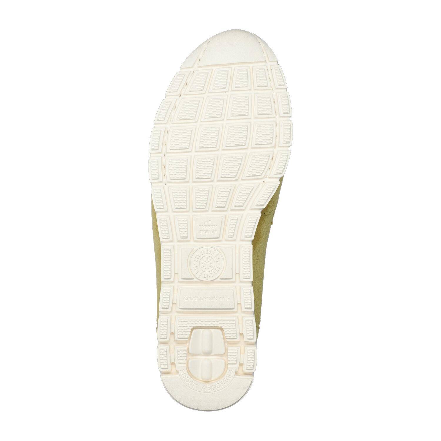 mocassins femme modèle Dixie jaune citron - Mephisto